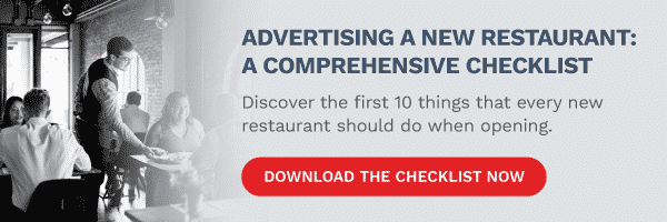 download the comprehensive checklist for advertising a new restaurant