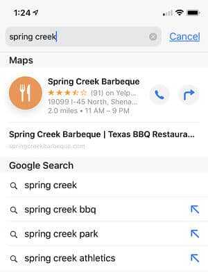 Find Your Restaurant on Google Image