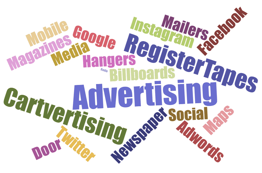 Social media advertising banner image