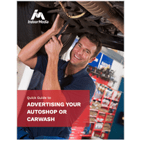downloadable guide with advice for advertising an auto shop or car wash