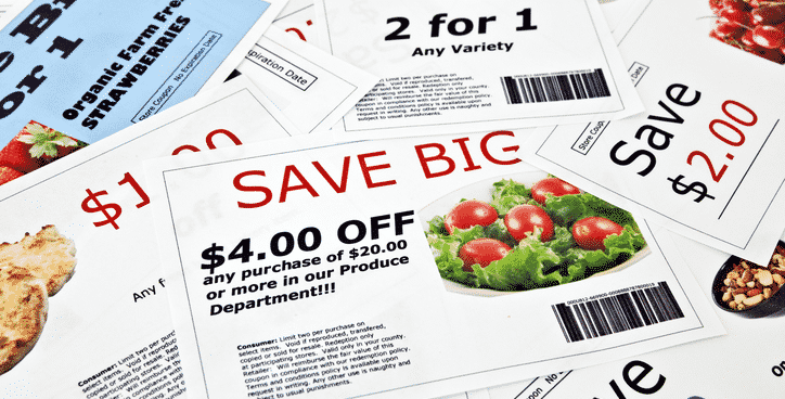 Coupon Advertising Image