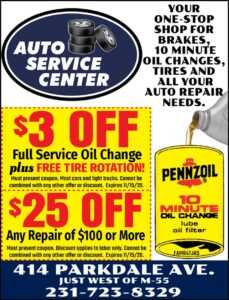 Coupon-auto-service-center