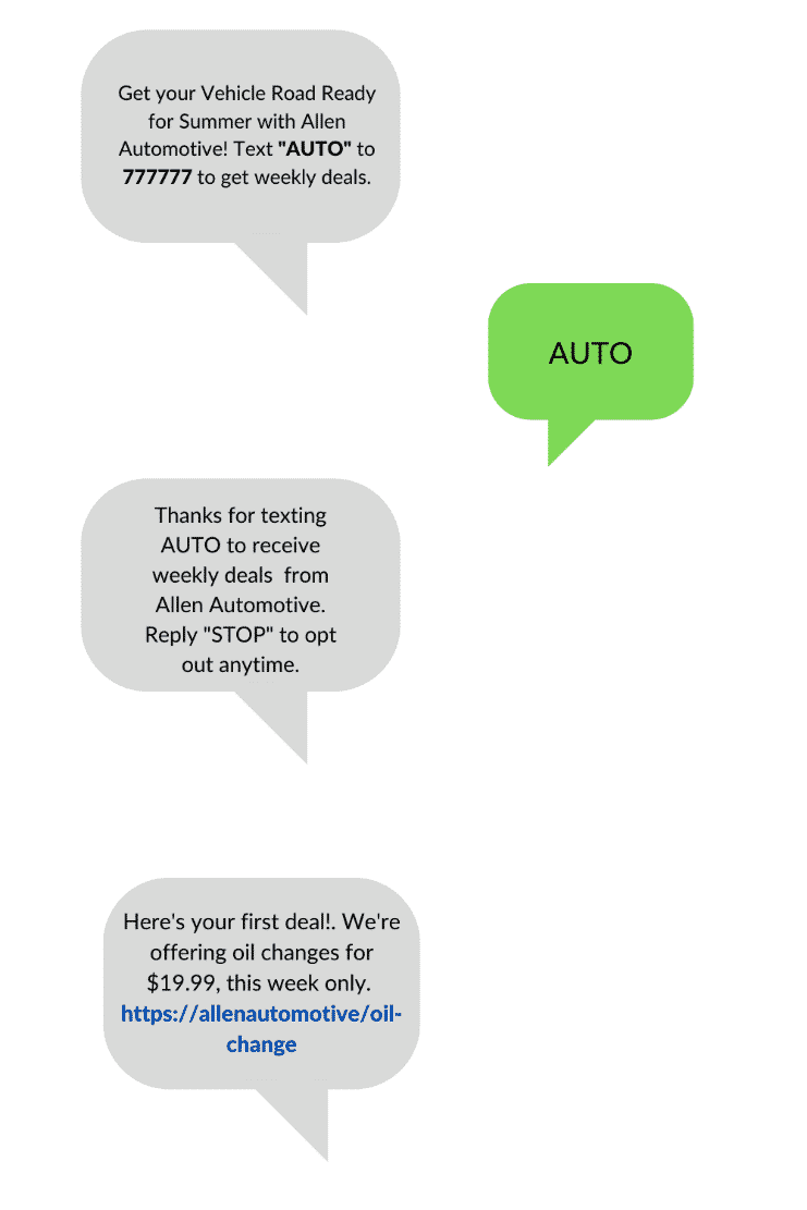 text message convo