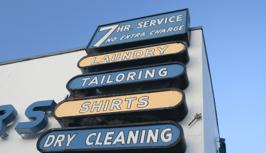 dry cleaners