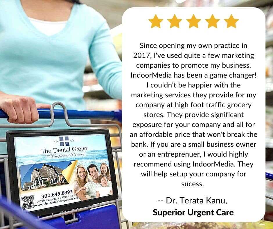 Cartvertising Testimonial_Superior Urgent Care