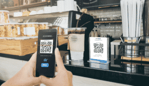 phone scanning qr code