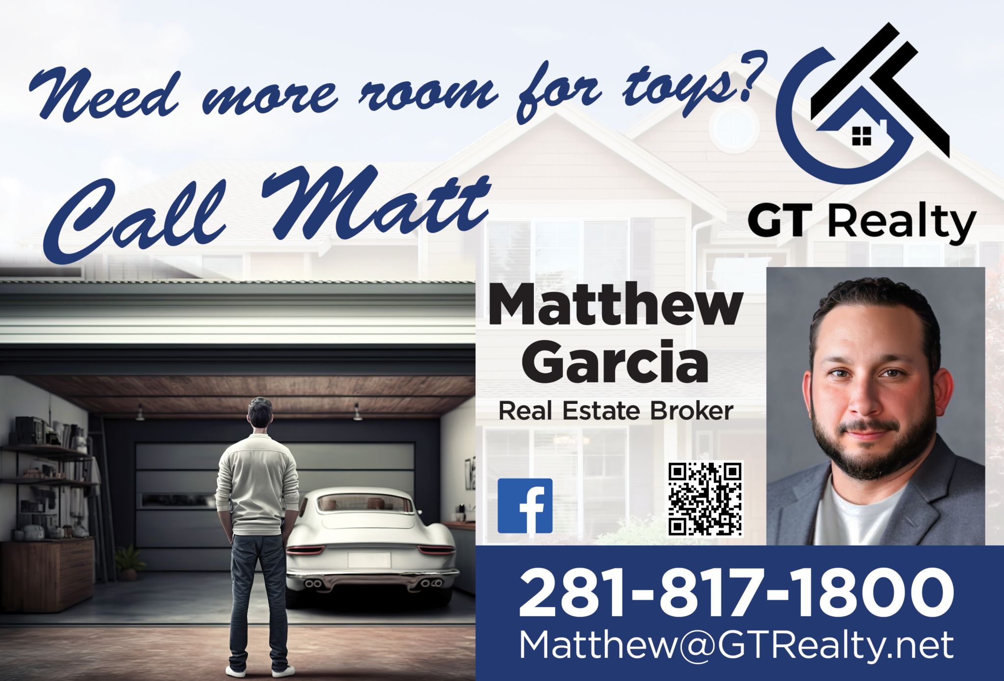 GT Realty, Matthew Garcia: 281-817-1800