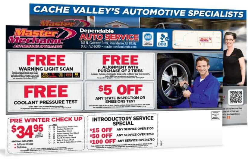 Master Mechanic - Auto Shop Coupon Image