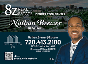 Nathan Brewer, Realtor, 8Z Real Estate 720-412-2100