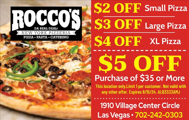 Rocco’s NY Pizza and Pasta