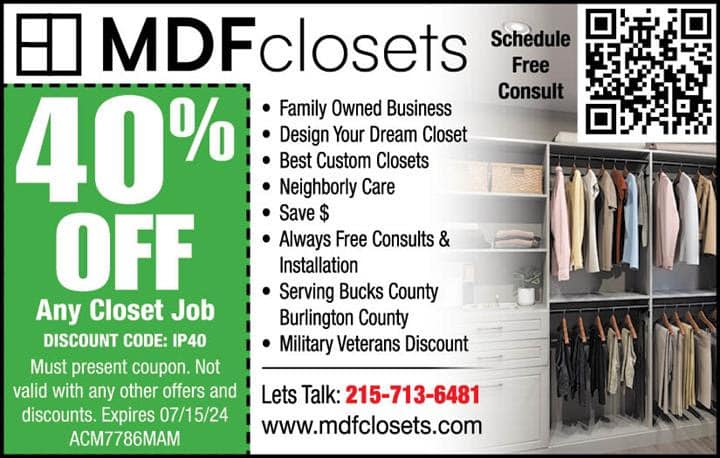 MDF closets