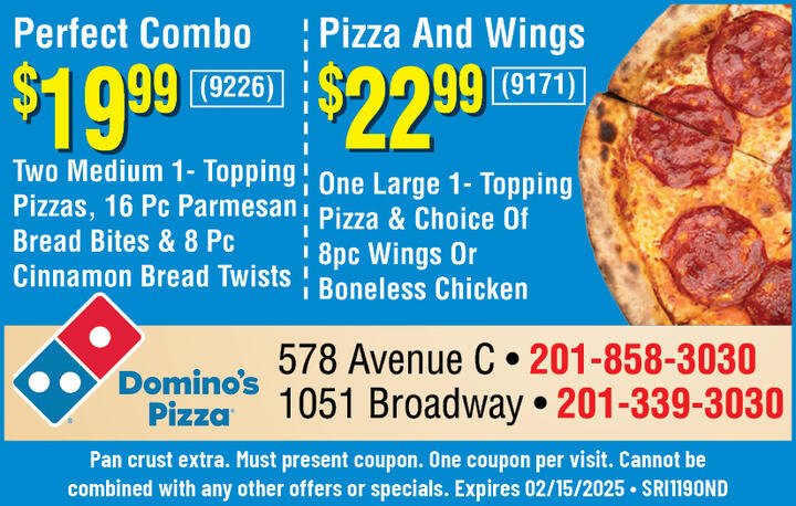 Dominos pizza