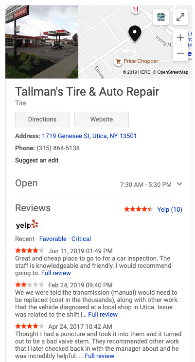tallmans tire 