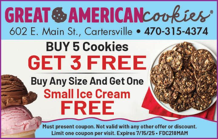 Great American Cookies & Marble Slab Creamery
