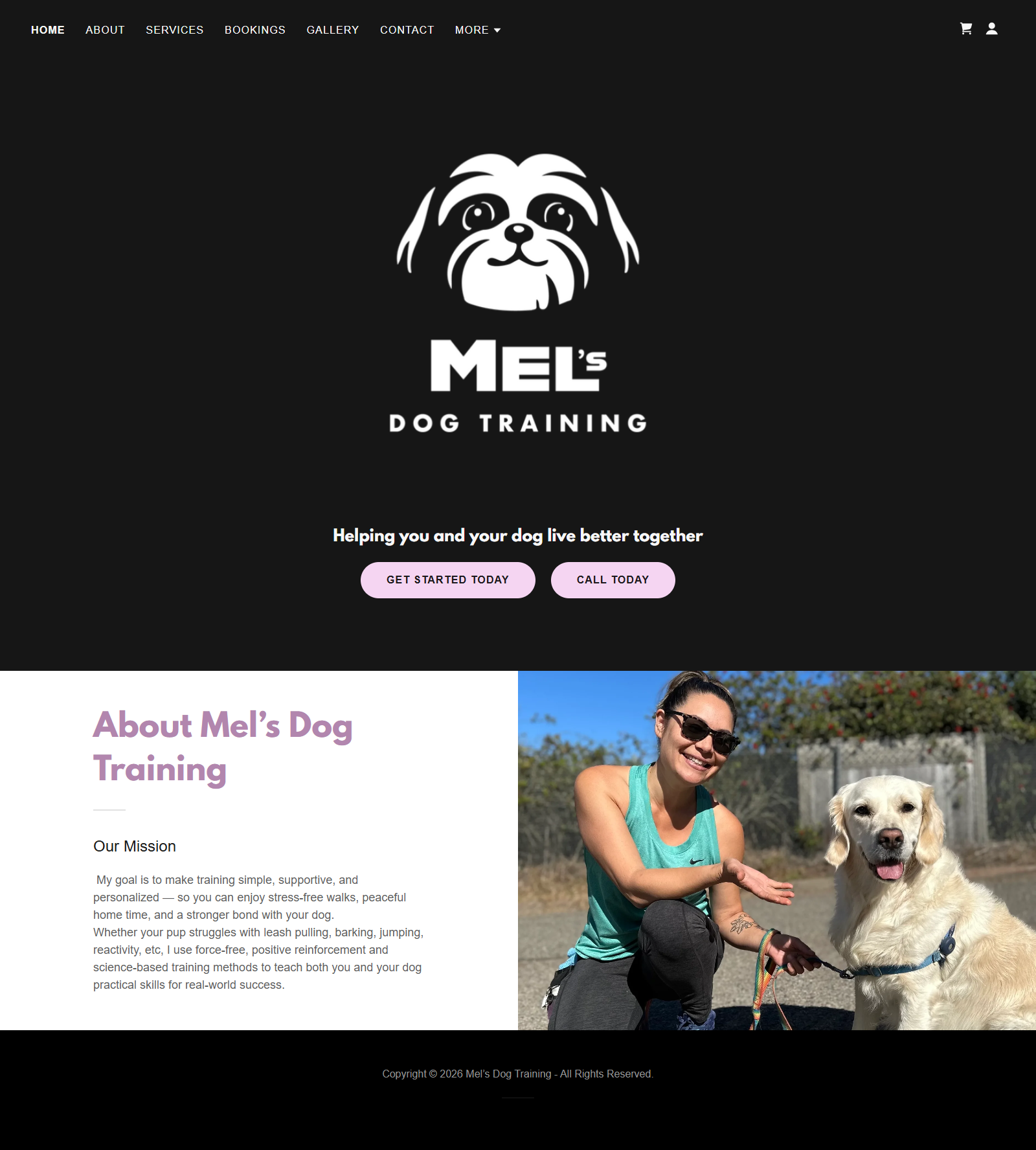 Mel’s Dog Training